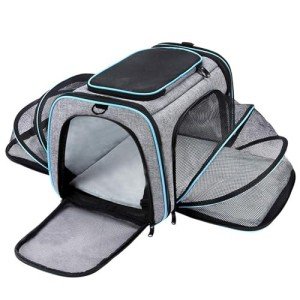 MIZAZBOX Expandable Airline-Approved Pet Carrier
