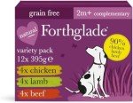 Forthglade Grain-Free Wet Dog Food Variety Pack