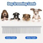 3-in-1 Dog Grooming Scissors Kit with Safety Tips