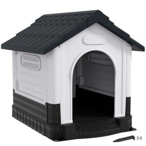PawHut Outdoor Dog Kennel with Water-Resistant Design