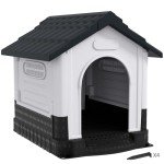 PawHut Outdoor Dog Kennel with Water-Resistant Design
