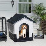 PawHut Outdoor Dog Kennel with Water-Resistant Design