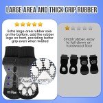 Anti-Slip Dog Socks with Grips - 3 Pairs
