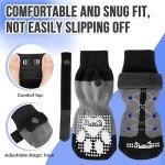 Anti-Slip Dog Socks with Grips - 3 Pairs