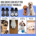 Anti-Slip Dog Socks with Grips - 3 Pairs