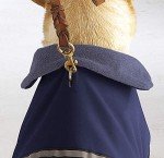 Blue Fleece-Lined Reflective Dog Jacket, Small