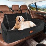 Washable Dog Car Seat for 2 Medium Dogs