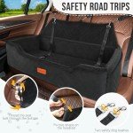 Washable Dog Car Seat for 2 Medium Dogs