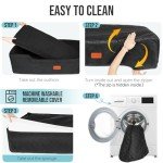 Washable Dog Car Seat for 2 Medium Dogs