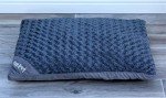 Cozy Large Washable Dog Bed - Grey 80x60cm