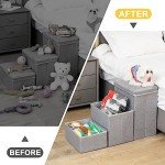 Multi-Level Dog Stairs with Storage - Grey