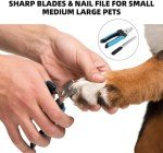 Dog Nail Clippers with Quick Safety Sensor