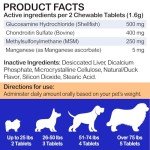 Duck Flavor Joint Support Tablets for Dogs - 180 Count