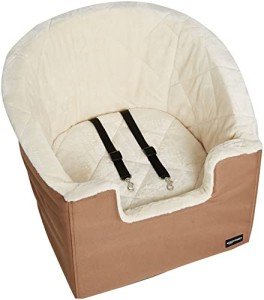 Amazon Basics Dog Car Booster Seat - Beige