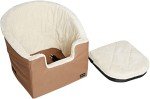 Amazon Basics Dog Car Booster Seat - Beige