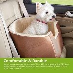 Amazon Basics Dog Car Booster Seat - Beige