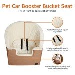 Amazon Basics Dog Car Booster Seat - Beige