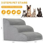 Dog Steps for Bed and Sofa - Grey