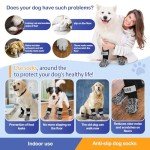 Adjustable Anti-Slip Dog Socks for Paw Protection