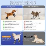 Adjustable Anti-Slip Dog Socks for Paw Protection