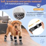 Adjustable Anti-Slip Dog Socks for Paw Protection