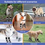 Adjustable Anti-Slip Dog Socks for Paw Protection