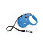 Flexi Classic Retractable Dog Lead - Blue 5m