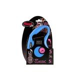 Flexi Classic Retractable Dog Lead - Blue 5m
