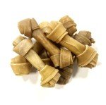 Small Knotted Rawhide Bones - Pack of 20