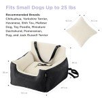 Waterproof Small Dog Car Seat with Leash