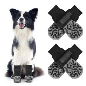 Anti-Slip Dog Socks for Paw Protection (2 Pcs)