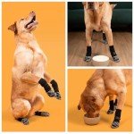 Anti-Slip Dog Socks for Paw Protection (2 Pcs)