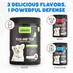 Duck Flavor Flea and Tick Chews for Dogs