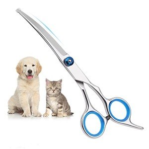 Pet Grooming Scissors Set with Safety Tips