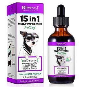 15-in-1 Natural Vitamins for Dogs - 60ml