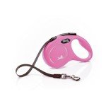 Pink 5m Flexi Classic Retractable Dog Leash