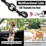 Fiyade Chew-Proof Dog Car Seat Belt - 2 Pack