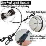 Fiyade Chew-Proof Dog Car Seat Belt - 2 Pack