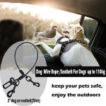 Fiyade Chew-Proof Dog Car Seat Belt - 2 Pack