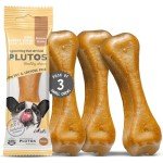 Plutos Cheese & Chicken Healthy Dog Chews - 3 Pack