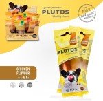 Plutos Cheese & Chicken Healthy Dog Chews - 3 Pack