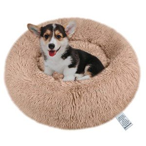 Medium Round Dog Bed - Washable & Calming