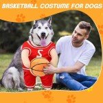 Basketball Dog Costume with Fun Accessory