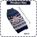 Cozy Knitted Dog Jumper for Medium Dogs