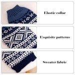 Cozy Knitted Dog Jumper for Medium Dogs