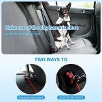 Chew-Proof Dog Car Seatbelt with Harnesses - 2pcs