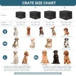 Soft-Sided Dog Kennel with Comfortable Mat - Black