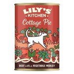 Lily's Kitchen Cottage Pie Wet Dog Food Tins