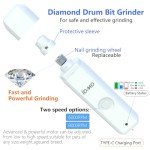 Quiet Dog Nail Grinder with LED Light – 2-Speed