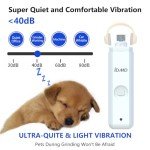 Quiet Dog Nail Grinder with LED Light – 2-Speed